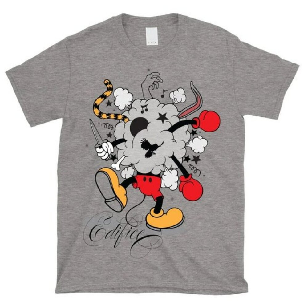 EDIFICE CLOTHING BATTLE OF THE TOONS MEN'S T SHIRT SIZE LARGE